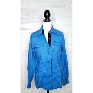 Cruel "The Knotty Girl"‎ Pearl Snap Size Large Made In Vietnam 100% Cotton NWT